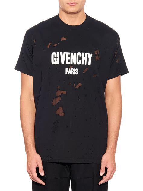 givenchy columbian-fit short-sleeved printed t-shirt|Givenchy Columbian.